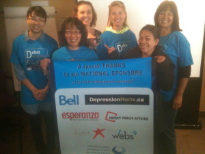 MHFA Door Prize winners for Defeat Depression 2013